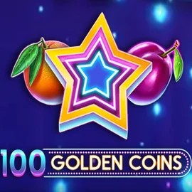 100 Golden Coins logo by Amusnet Interactive at Hugo Casino