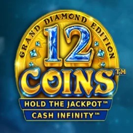 12 Coins Grand Diamond Edition slot icon by Wazdan, available at Hugo Casino
