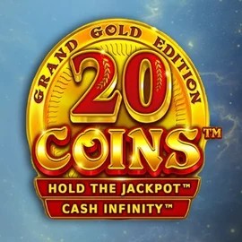 20 Coins Grand Gold Edition online game logo by Wazdan on hugocasinoo.eu