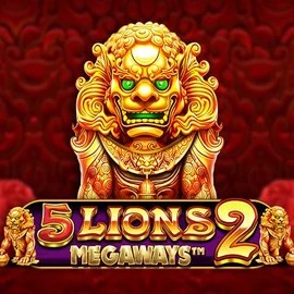 5 Lions Megaways 2 logo by Pragmatic Play Hugo Casino