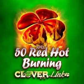 Enjoy 50 Red Hot Burning Clover Links by Novomatic – logo hosted on hugocasinoo.eu