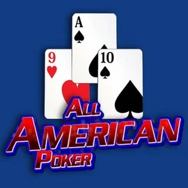 All American Poker slot icon by RTG (Reel Time Gaming), available at Hugo Casino