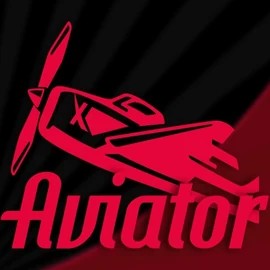 Aviator logo by Spribe at Hugo Casino