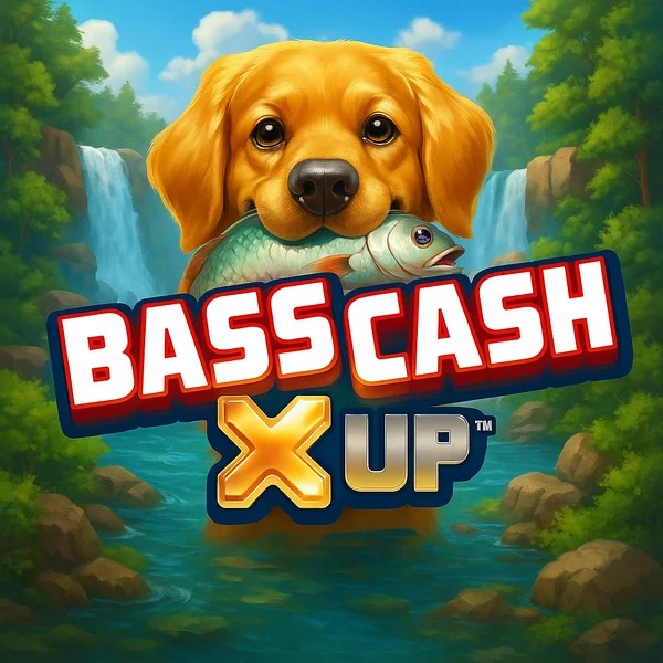 Bass Cash X UP slot visual from Alchemy Gaming available on hugocasinoo.eu