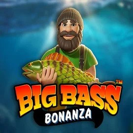 Official Slots logo: Big Bass Bonanza by Pragmatic Play at Hugo Casino