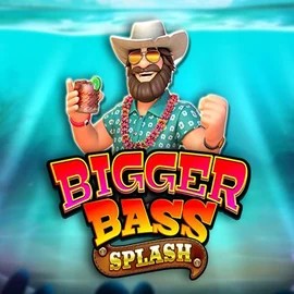 Official Slots logo: Bigger Bass Splash by Pragmatic Play at Hugo Casino
