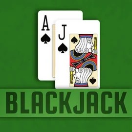 Blackjack (Relax Gaming) slot logo by Relax Gaming at Hugo Casino