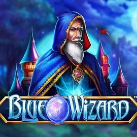 Blue Wizard by Quickspin, showcased at hugocasinoo.eu – game logo