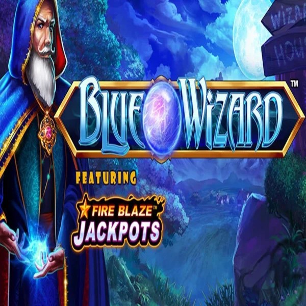 Try Blue Wizard Fire Blaze Jackpots slot by Rarestone Gaming on hugocasinoo.eu – logo image