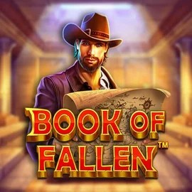 Book Of Fallen slot visual from Pragmatic Play available on hugocasinoo.eu