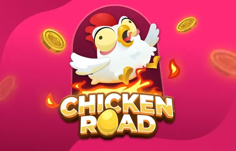 Chicken Road logo – Casino Games by InOut at Hugo Casino