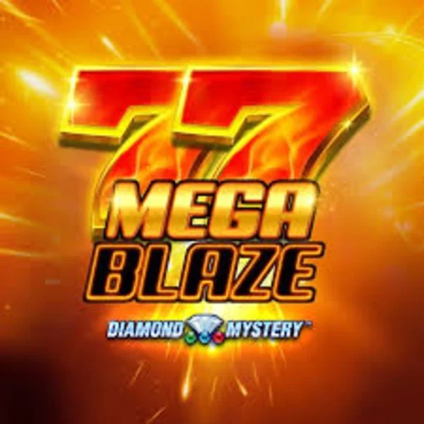 Diamond Mystery Mega Blaze logo – Slots by Greentube at Hugo Casino