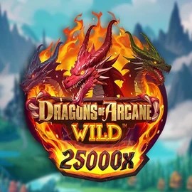 Dragons of Arcane Wild slot visual from Foxium available on hugocasinoo.eu
