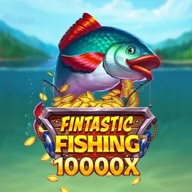 Fintastic Fishing logo – Slots by Foxium at Hugo Casino