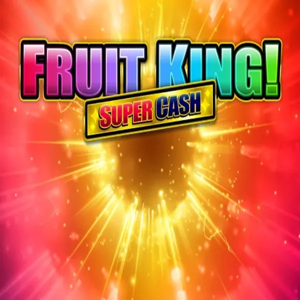 Fruit King Super Cash casino game by Greentube – featured logo at Hugo Casino