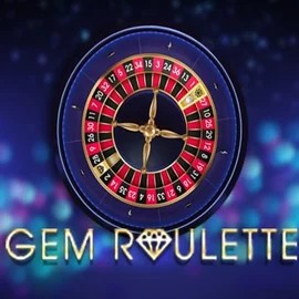 Gem Roulette slot visual from iSoftBet available on hugocasinoo.eu