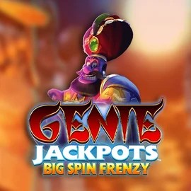 Genie Jackpots: Big Spin Frenzy logo by Blueprint Gaming at Hugo Casino
