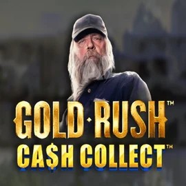 Gold Rush Cash Collect slot logo by Origins at Hugo Casino