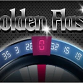 Golden Flash slot logo by WorldMatch at Hugo Casino