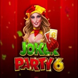 Joker Party 6 logo – Slots by Greentube at Hugo Casino