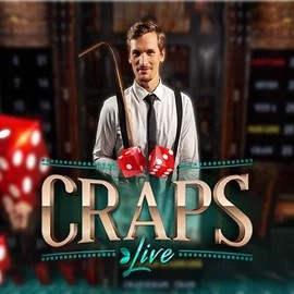 Live Craps slot visual from Evolution available on hugocasinoo.eu