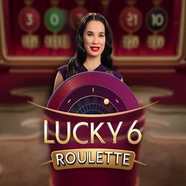 Lucky 6 Roulette game by Pragmatic Play – logo hosted on Hugo Casino