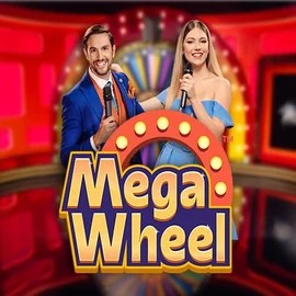 Mega Wheel online game logo by Pragmatic Play on hugocasinoo.eu