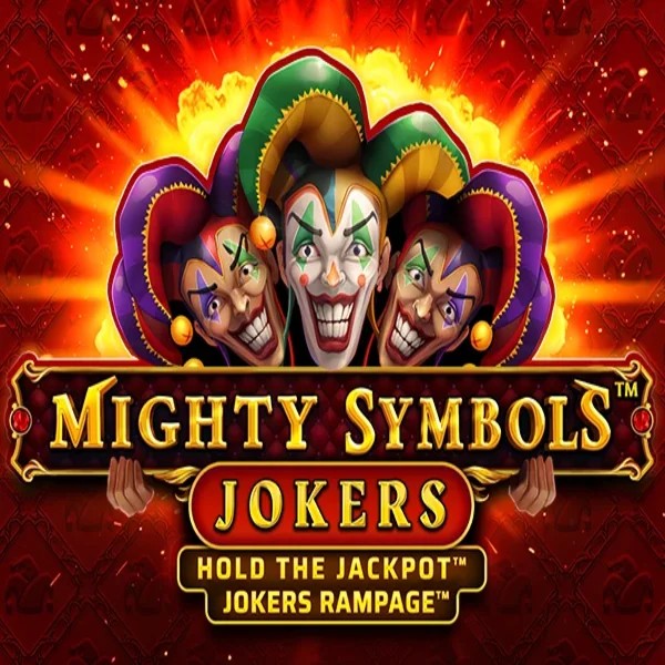 Mighty Symbols Joker slot logo by Wazdan at Hugo Casino