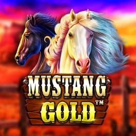 Mustang Gold game by Pragmatic Play – logo hosted on Hugo Casino