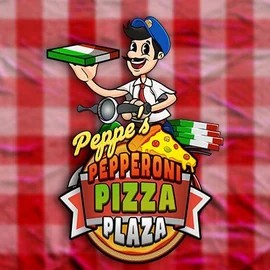 Peppe’s Pepperoni Pizza Plaza logo – Slots by Pragmatic Play at Hugo Casino