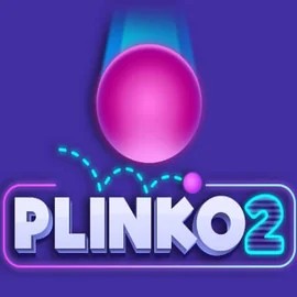 Plinko 2 slot logo by BGAMING at Hugo Casino