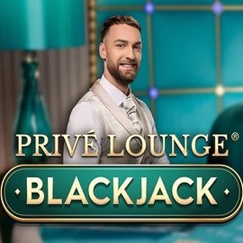 Privé Lounge Blackjack logo by Pragmatic Play at Hugo Casino
