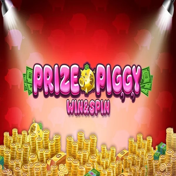 Prize Piggy Win & Spin logo – Slots by Inspired Gaming at Hugo Casino