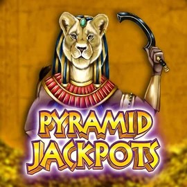 Pyramid Jackpots logo by King Show Games at Hugo Casino