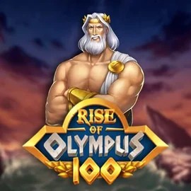 Rise of Olympus 100 game by Play'n GO – logo hosted on Hugo Casino
