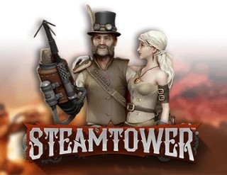 Steam Tower Slot logo – Slots by NetEnt at Hugo Casino