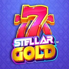 Stellar Gold logo by Snowborn Games Hugo Casino