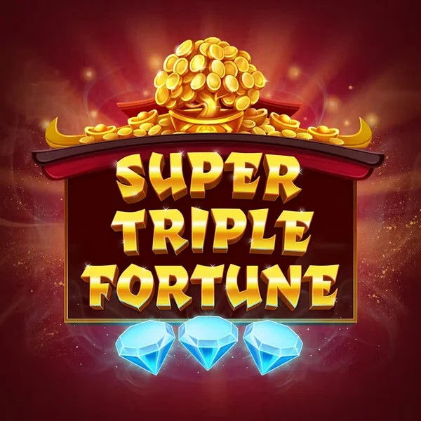 Super Triple Fortune logo by Greentube Hugo Casino