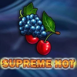 Supreme Hot logo by Amusnet Interactive at Hugo Casino