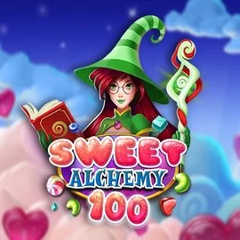 Slots logo of Sweet Alchemy 100 from Play'n GO at Hugo Casino