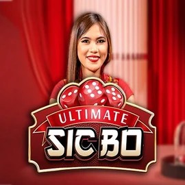 Ultimate Sic Bo slot icon by Ezugi, available at Hugo Casino