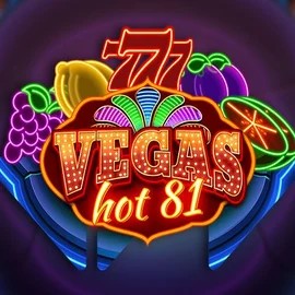 Vegas Hot 81 slot logo by Wazdan at Hugo Casino